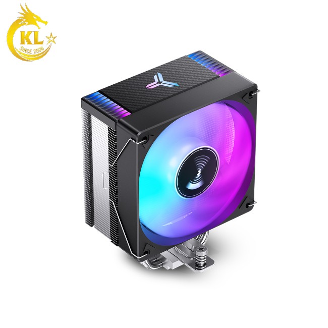 Tản nhiệt khí CPU Jonsbo CR-1000 V2 Pro RGB, 6 ống - Đen